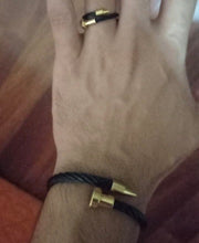 Load image into Gallery viewer, Nailed Twisted  Bangle