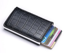 Load image into Gallery viewer, Croc Style Tri-Fold Wallet